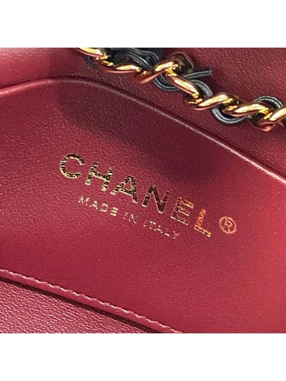 Chanel Shoulder Bag Small Black Lambskin